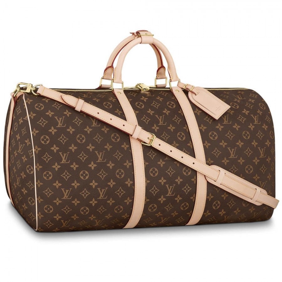 Lienzo de Louis Vuitton Monogram Keepall Bandoulière 60: El Ícono del Viaje Moderno